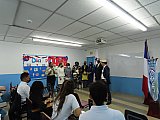 Visita del embajador de Francia