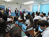 Visita del embajador de Francia