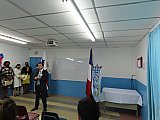 Visita del embajador de Francia