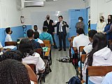 Visita del embajador de Francia
