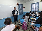 Visita del embajador de Francia