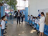Visita del embajador de Francia