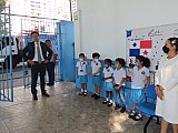 Visita del embajador de Francia