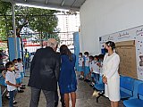 Visita del embajador de Francia