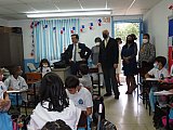 Visita del embajador de Francia