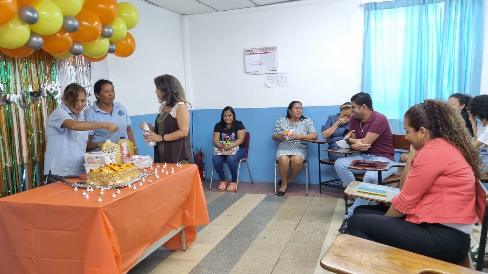 Cumpleaños de Nancy Guardia y de Miriam Caballero
